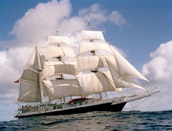 Lord Nelson in Full Sail